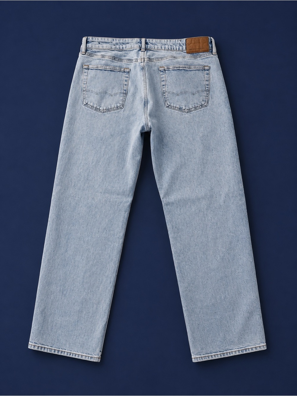 American Eagle Outfitters Light Wash Straight Jeans